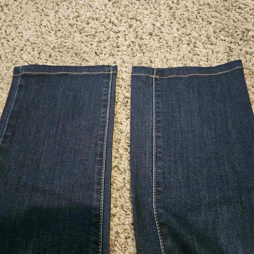 Levi's 512 Perfectly Slimming Womens Sz 6M Blue Denim Straight Leg Jeans Casual - Picture 8 of 11